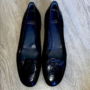 Size 8 leather flats by Stuart Weitzman